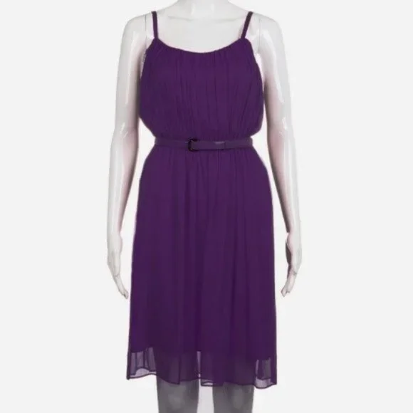 purple alice and olivia dress Alice + Olivia Resse Scarf-Detail Gown In Purple - 60% Off